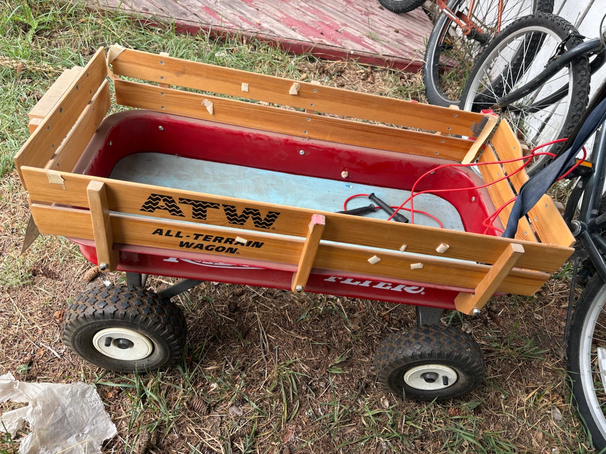 Radio Flyer All-Terrain Wood and Steel Wagon - photo 3