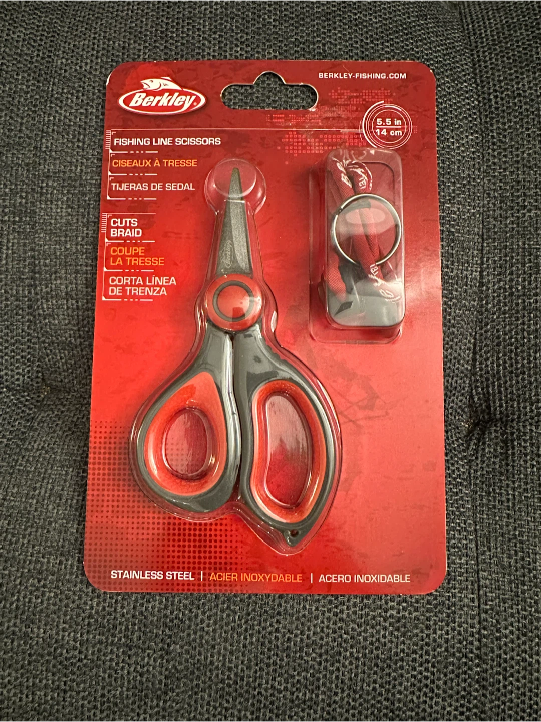 Brand New Berkley Fishing Line Scissors 5.5 inch