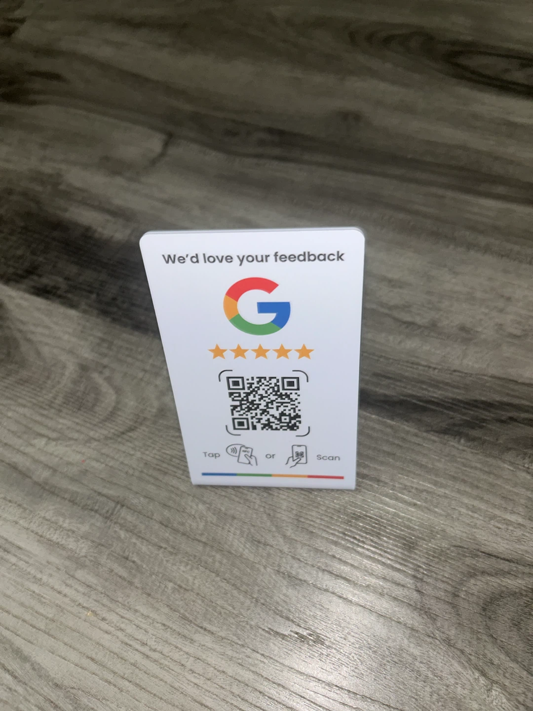 Google Review NFC Stands - photo 2