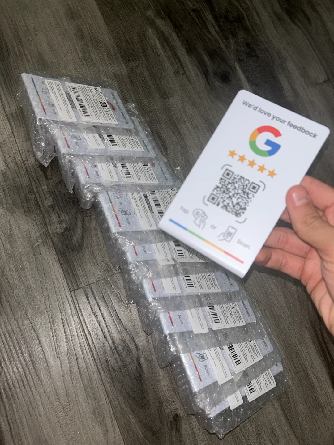 Google Review NFC Stands - photo 3