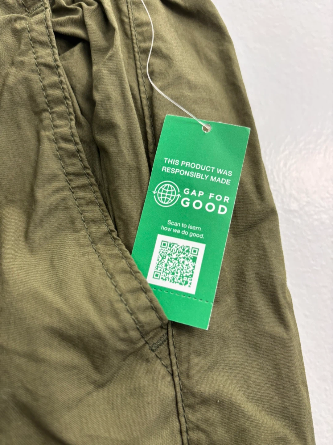 Gap kids Olive Green Cargo Pants
