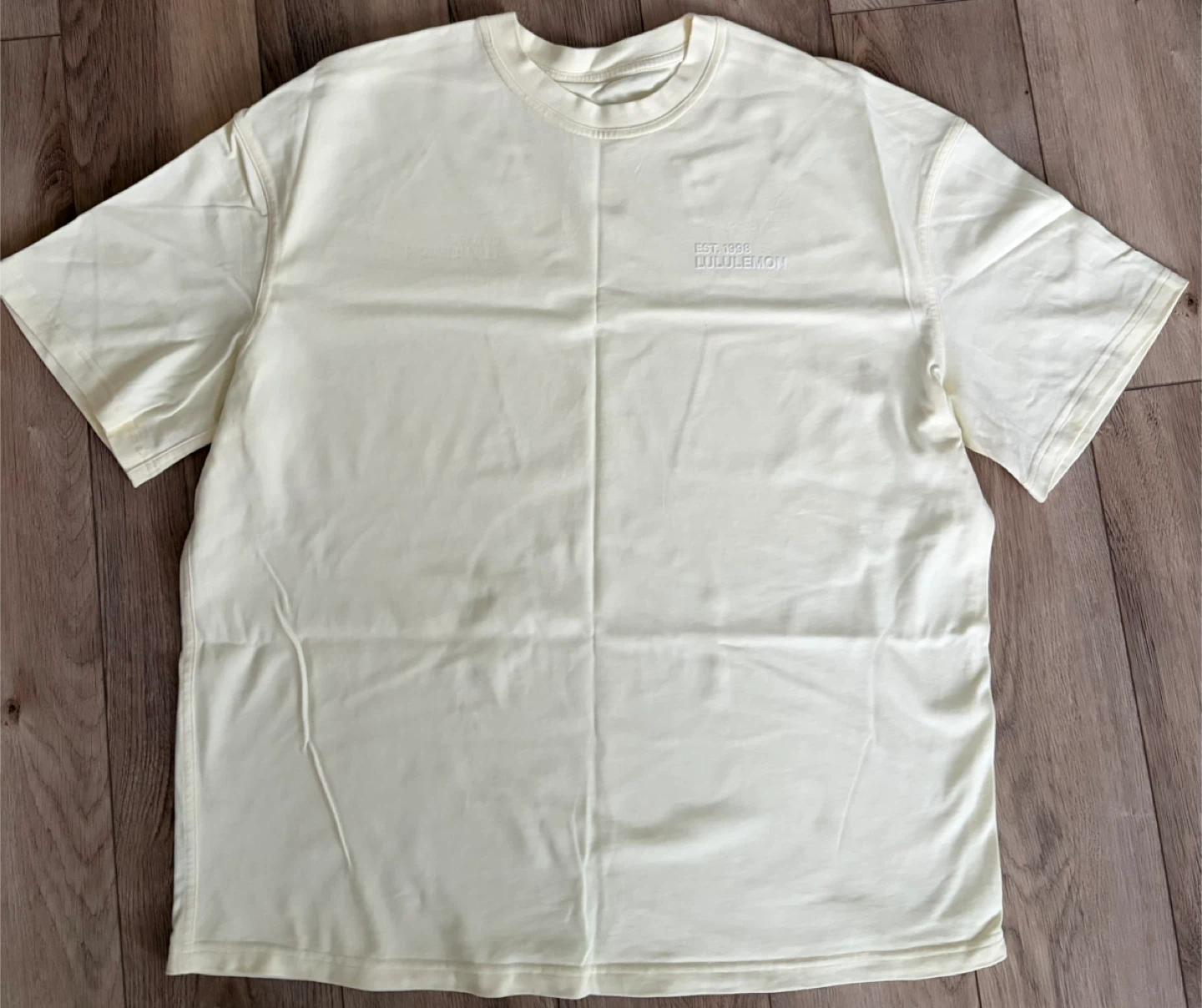 Lululemon Brushed Heavyweight Cotton Crewneck T-shirt - photo 2
