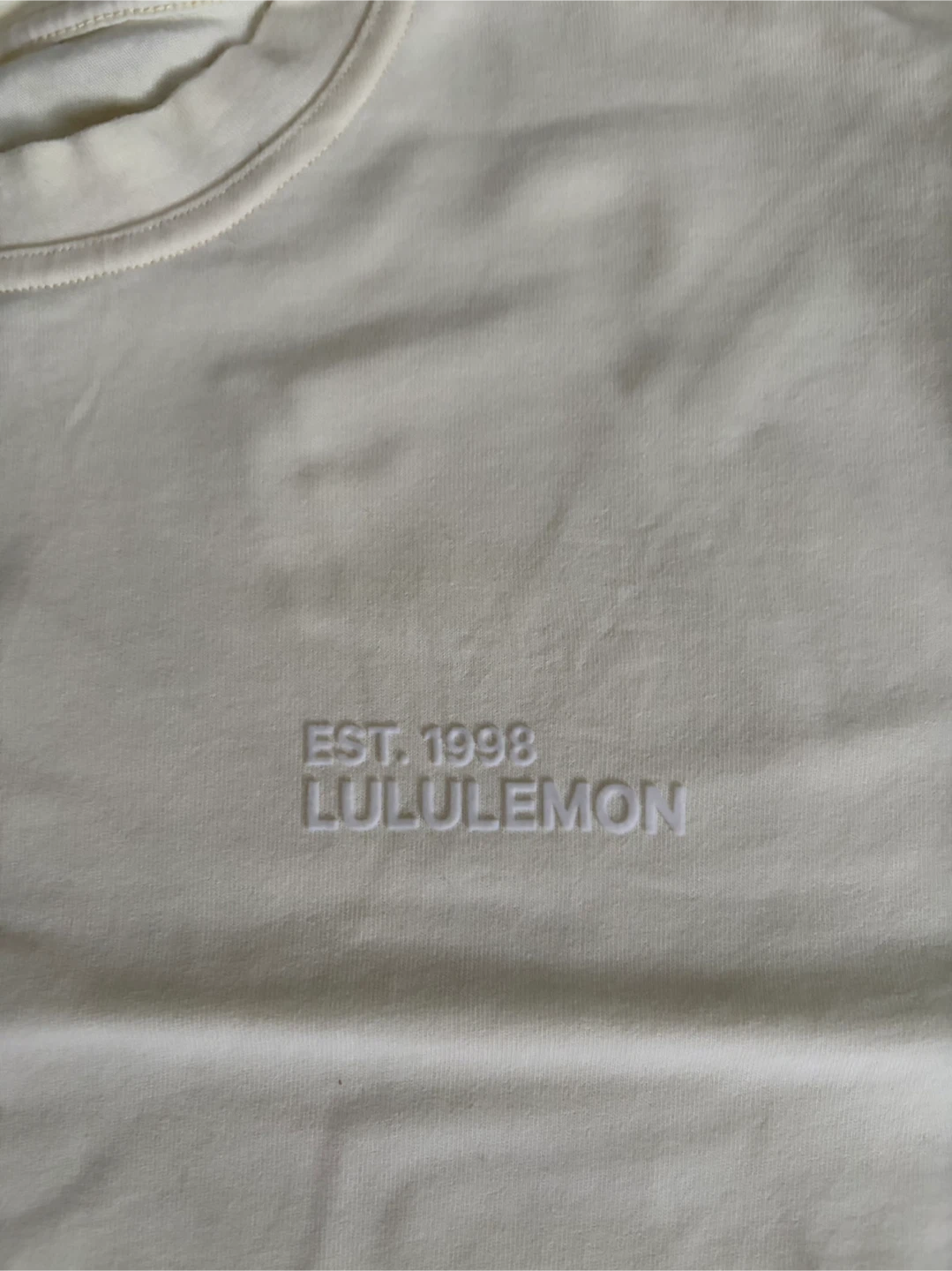 Lululemon Brushed Heavyweight Cotton Crewneck T-shirt - photo 4