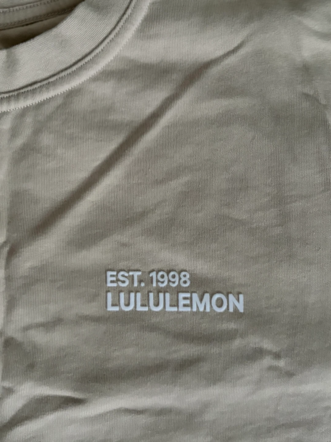 Lululemon Brushed Heavyweight Cotton Crewneck T-shirt - photo 4