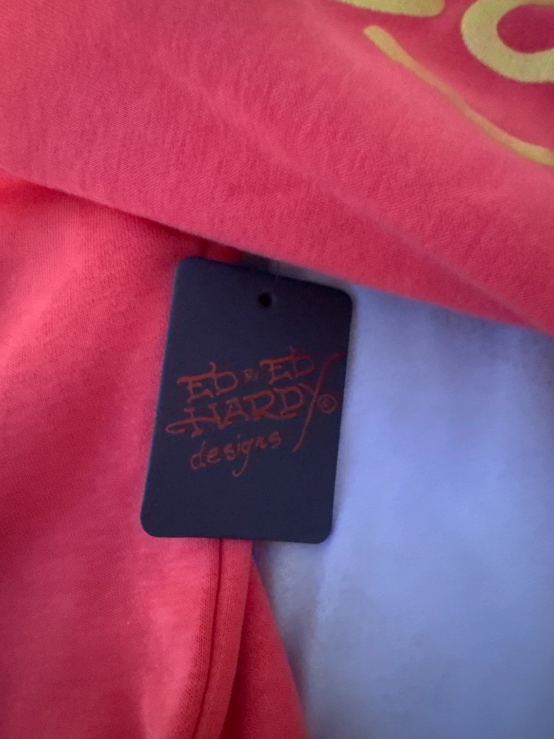 Ed Hardy Zip-Up Hoodie Red Size M - photo 4