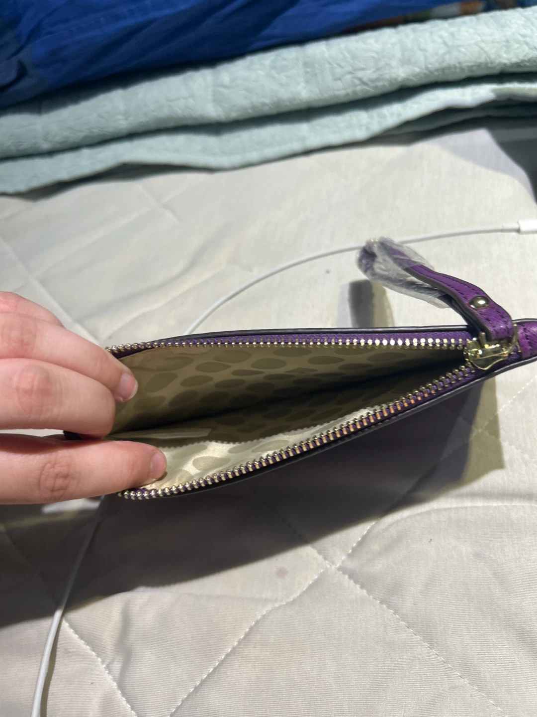 Kate Spade New York Purple Wristlet - photo 4