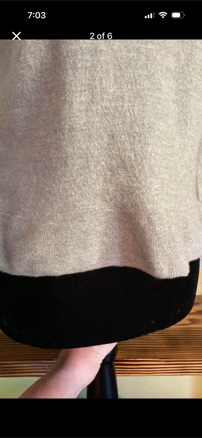 Merino Wool Turtle Neck Sweater - photo 2