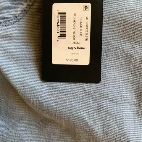 New rag & bone Aero Stretch Jeans 33x32 - photo 5