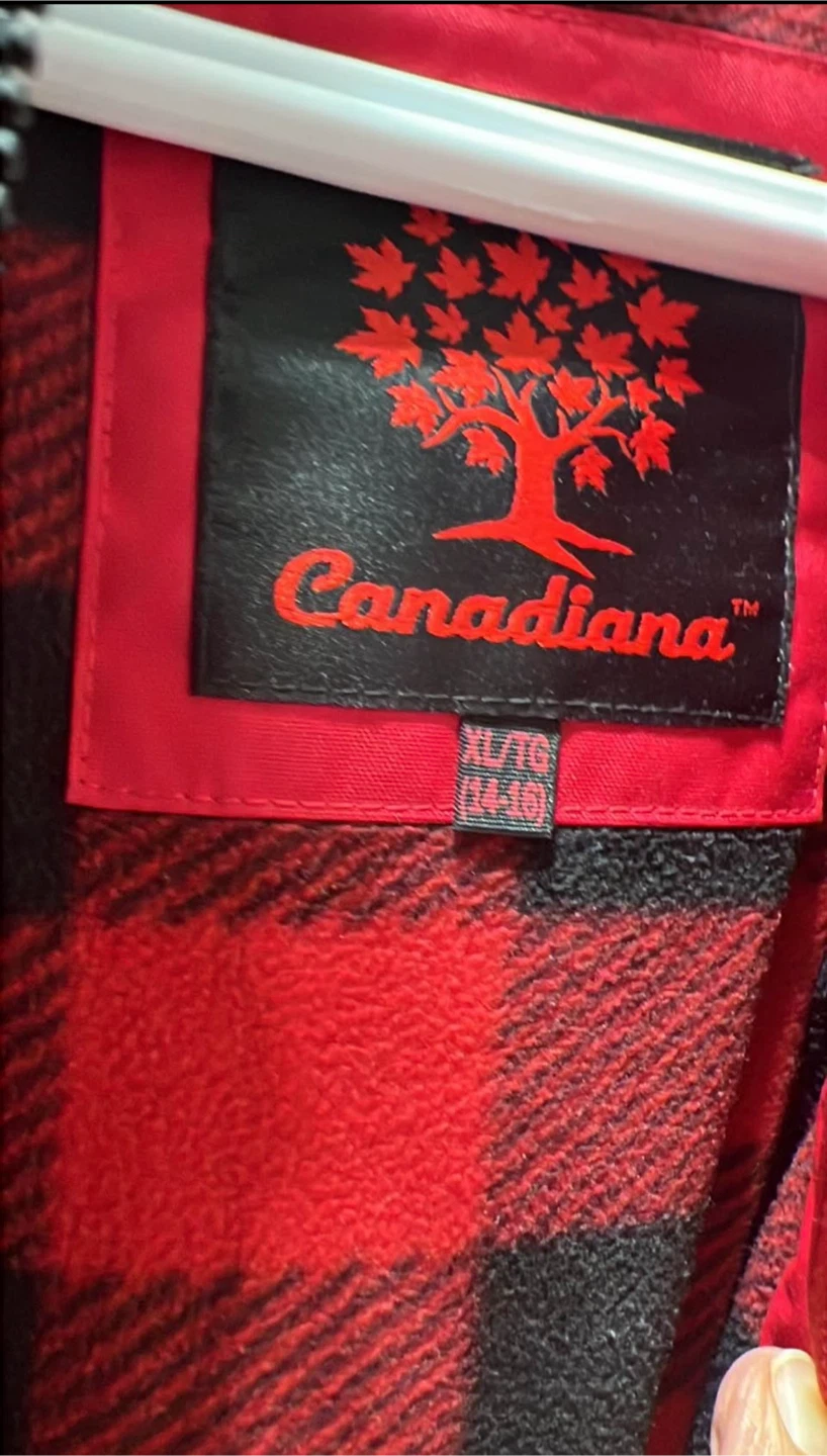 Canadiana Red Winter Jacket for girls - photo 2