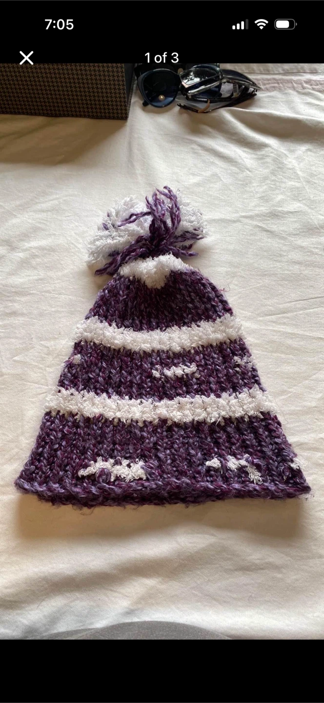HandKnit Chunky Knit Toque Hat