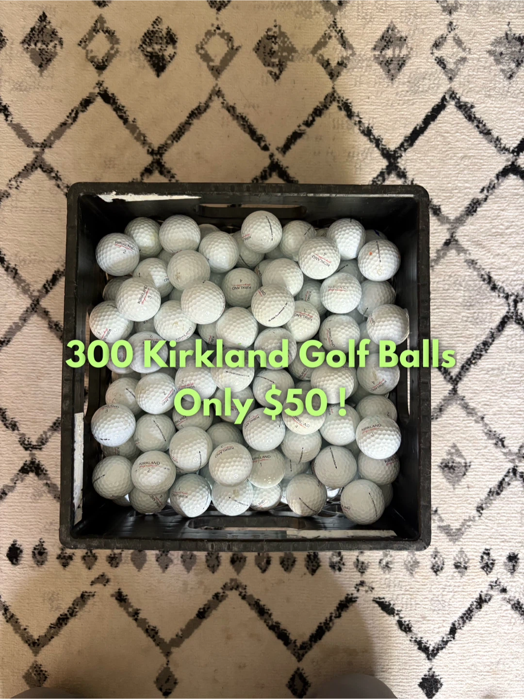 300 Kirkland Golf Balls - only $50!
