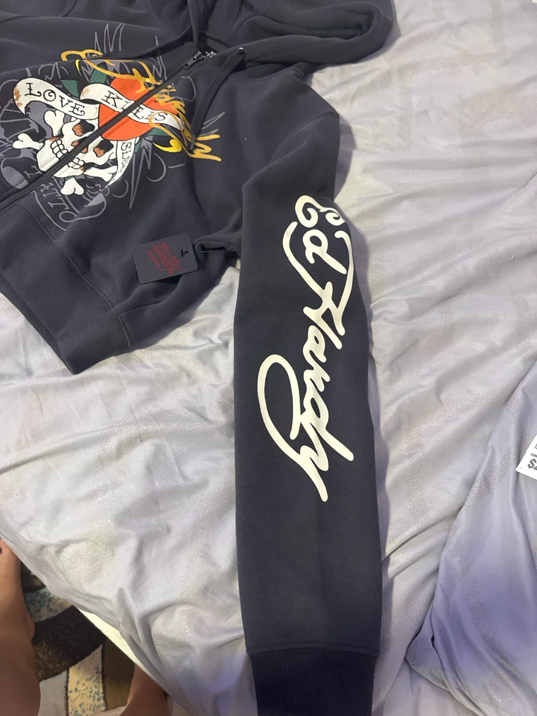 Ed Hardy Zip-Up Hoodie XL - photo 2