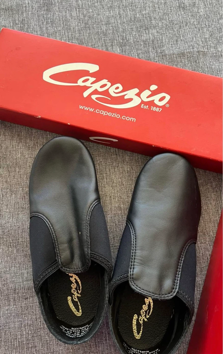 Capezio Jazz Shoes Black Size 5M