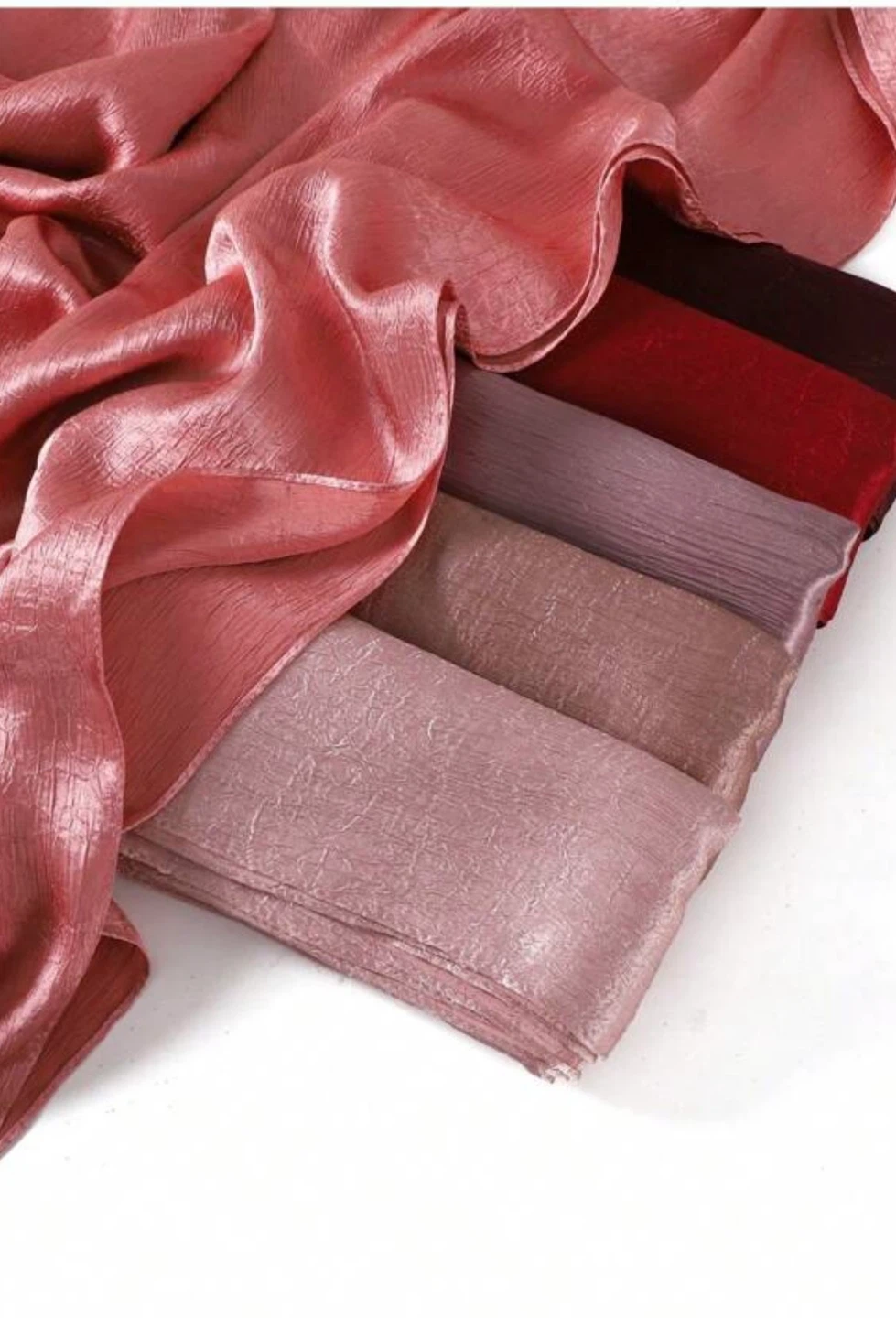 Hijabs shawl scarves Assorted Crinkled Satin - photo 4