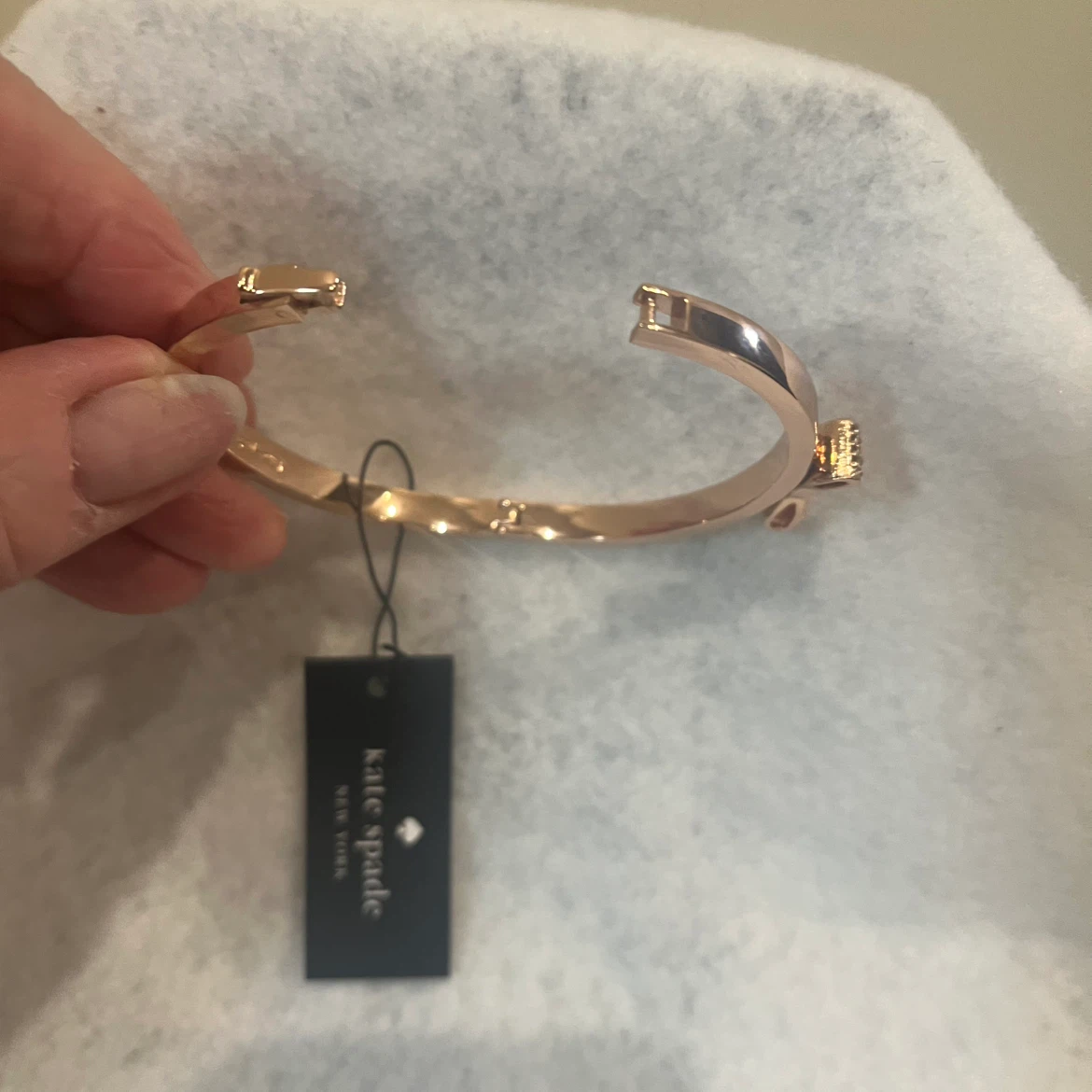 Kate Spade New York Rose Gold Bow Bangle - photo 5