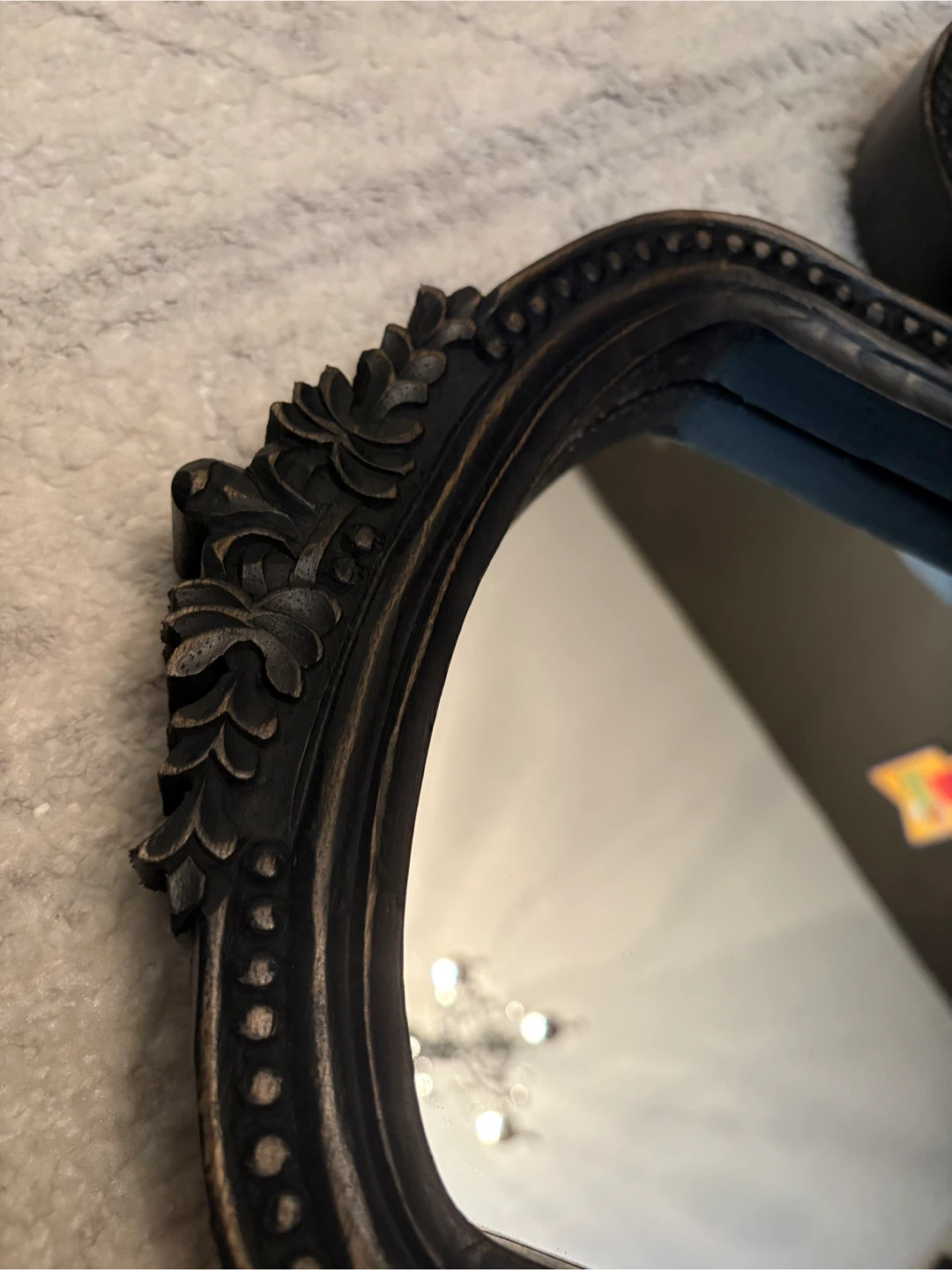 Vintage-Style Tri-Fold Tabletop Mirror - photo 4