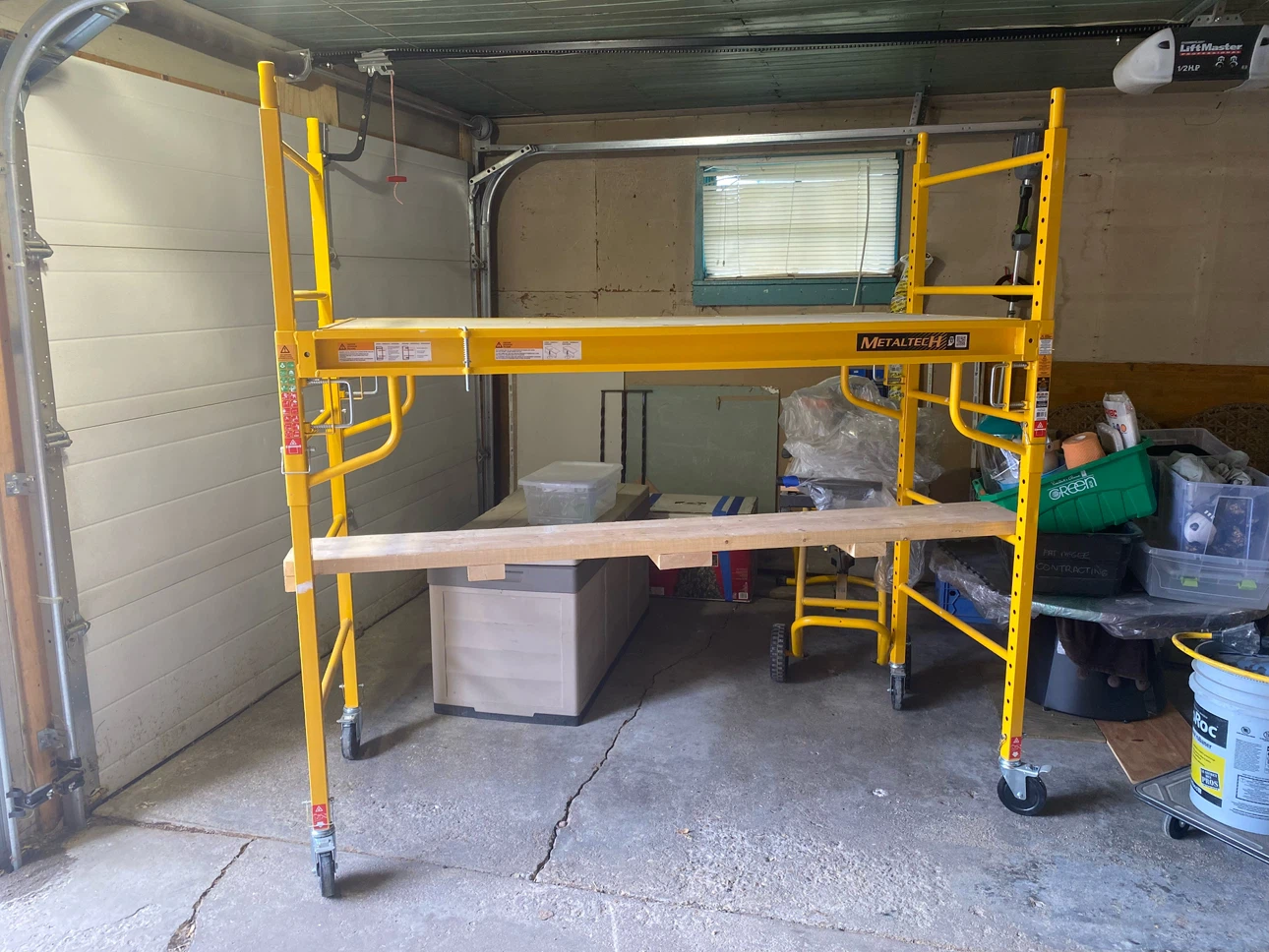 MetalTech 6-ft Steel Multi-Use Baker Scaffold