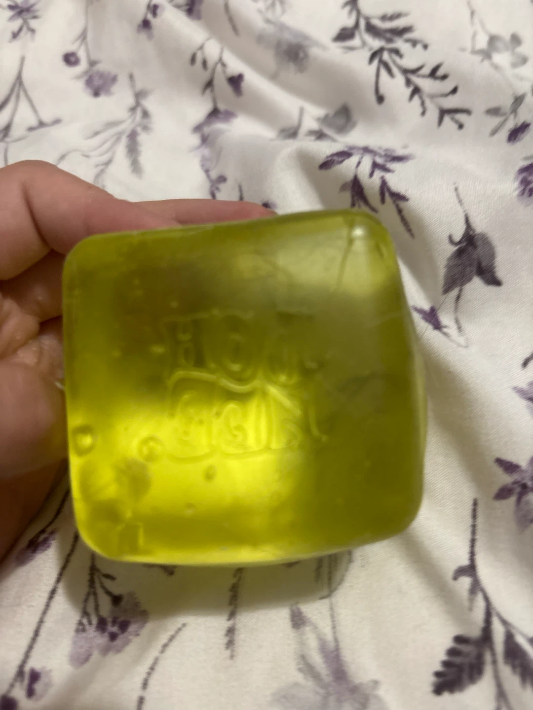 Yellow Gel Stress Ball