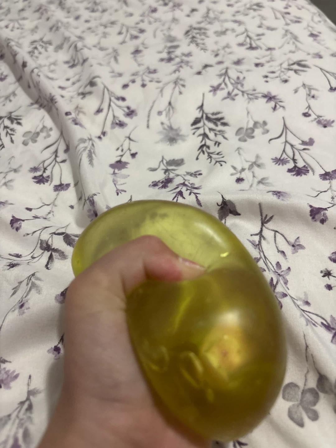 Yellow Gel Stress Ball - photo 2