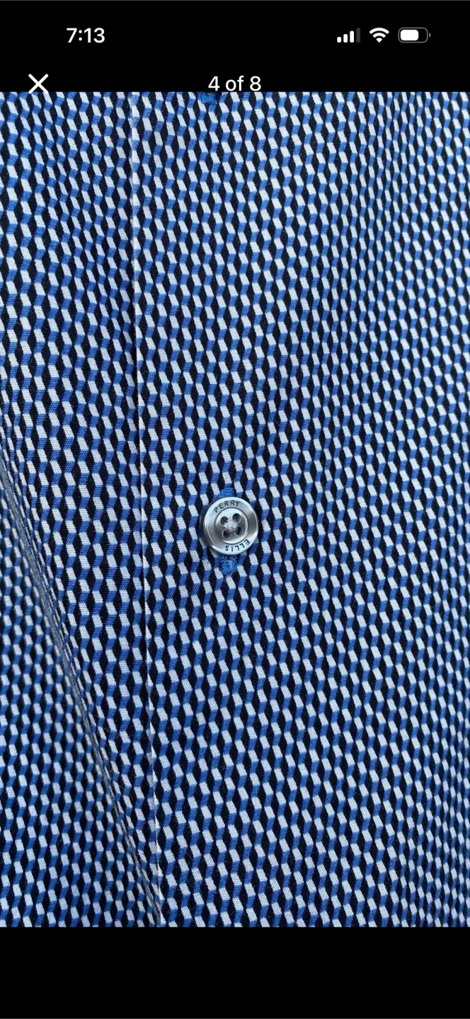 Perry Ellis Slim Fit Dress Shirt - photo 4