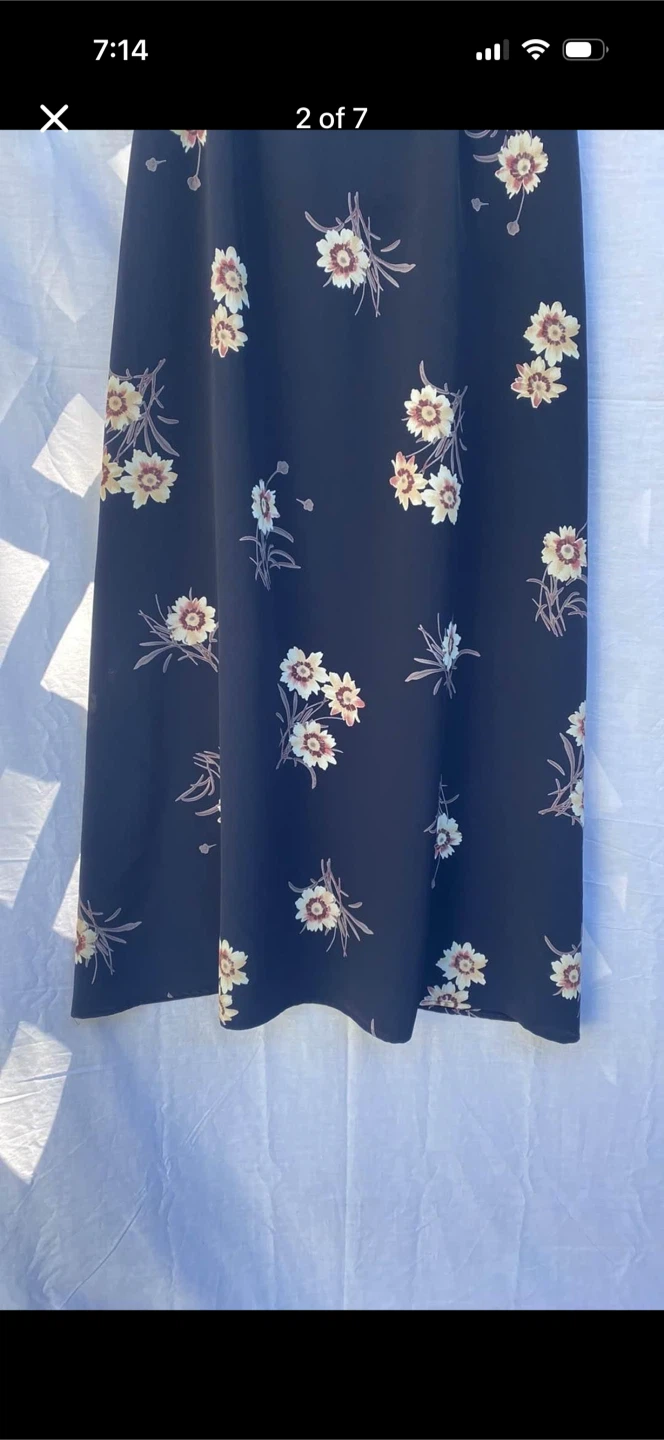 Evidence Vintage Floral Maxi Skirt - photo 2