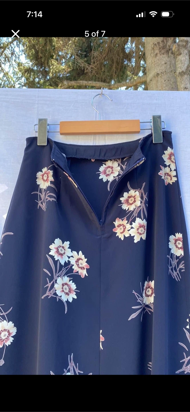 Evidence Vintage Floral Maxi Skirt - photo 5