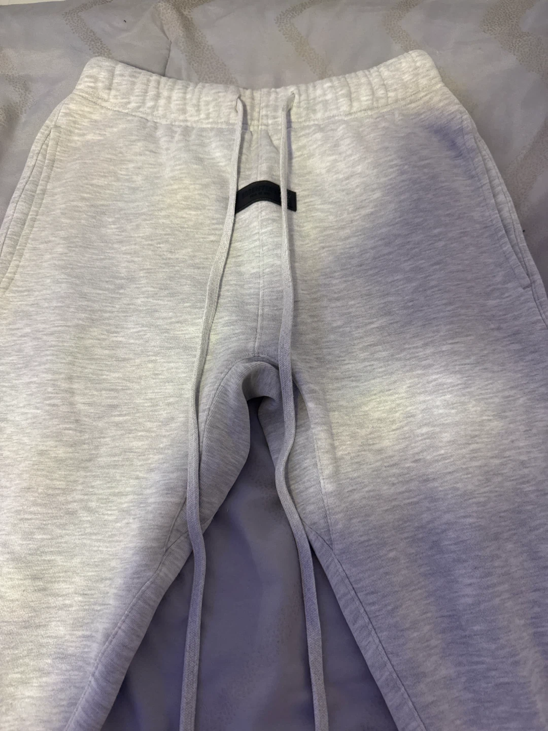 Essentials Fear of God Grey Sweatpants XXS - photo 2