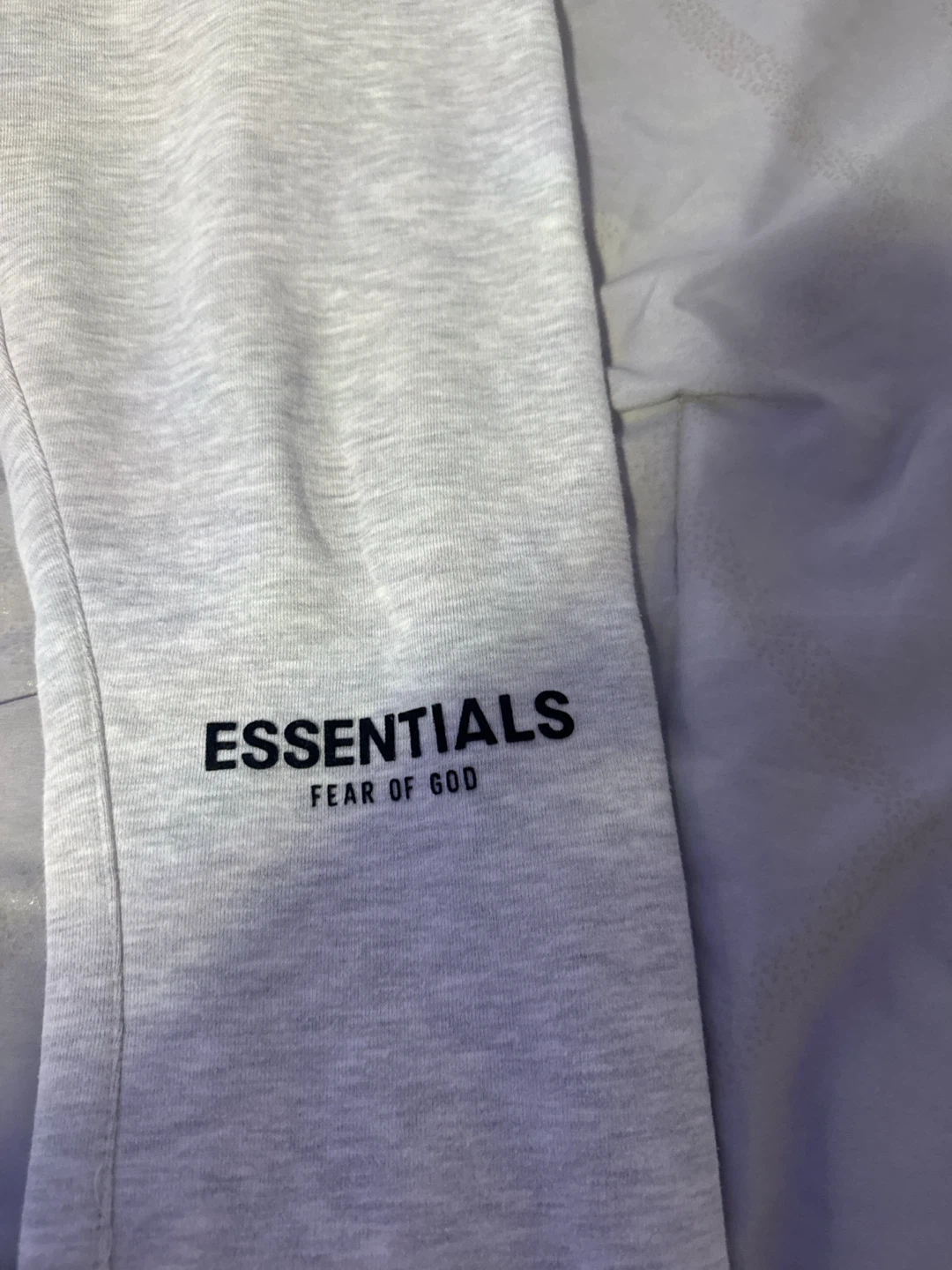 Essentials Fear of God Grey Sweatpants XXS - photo 4