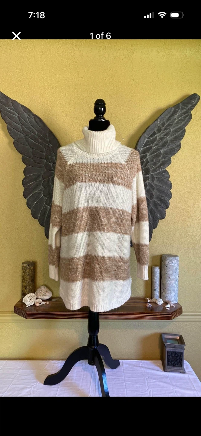 Jordache Knit Turtle Neck Sweater