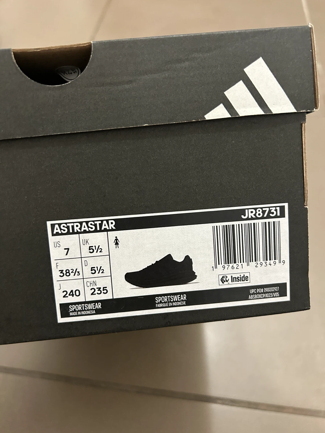 Adidas Astrastar Shoes Black - photo 2