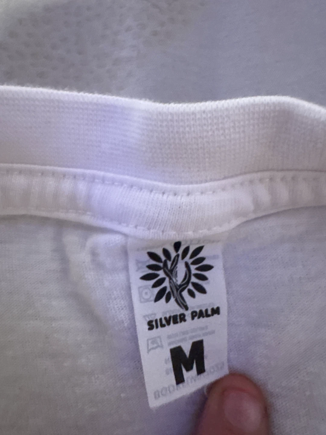 Silver Palm Graphic T-Shirt - photo 2