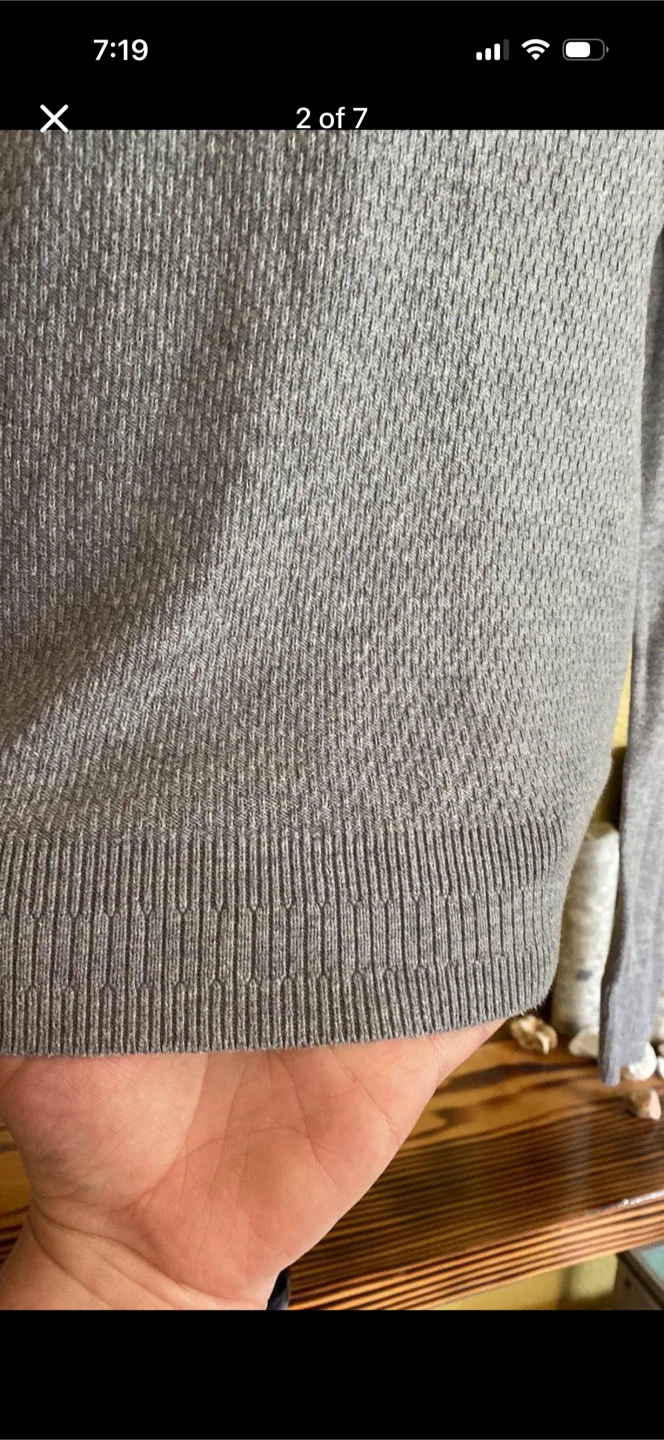 Reitmans Mini Weave Front Pull Over Thin Sweater - photo 2