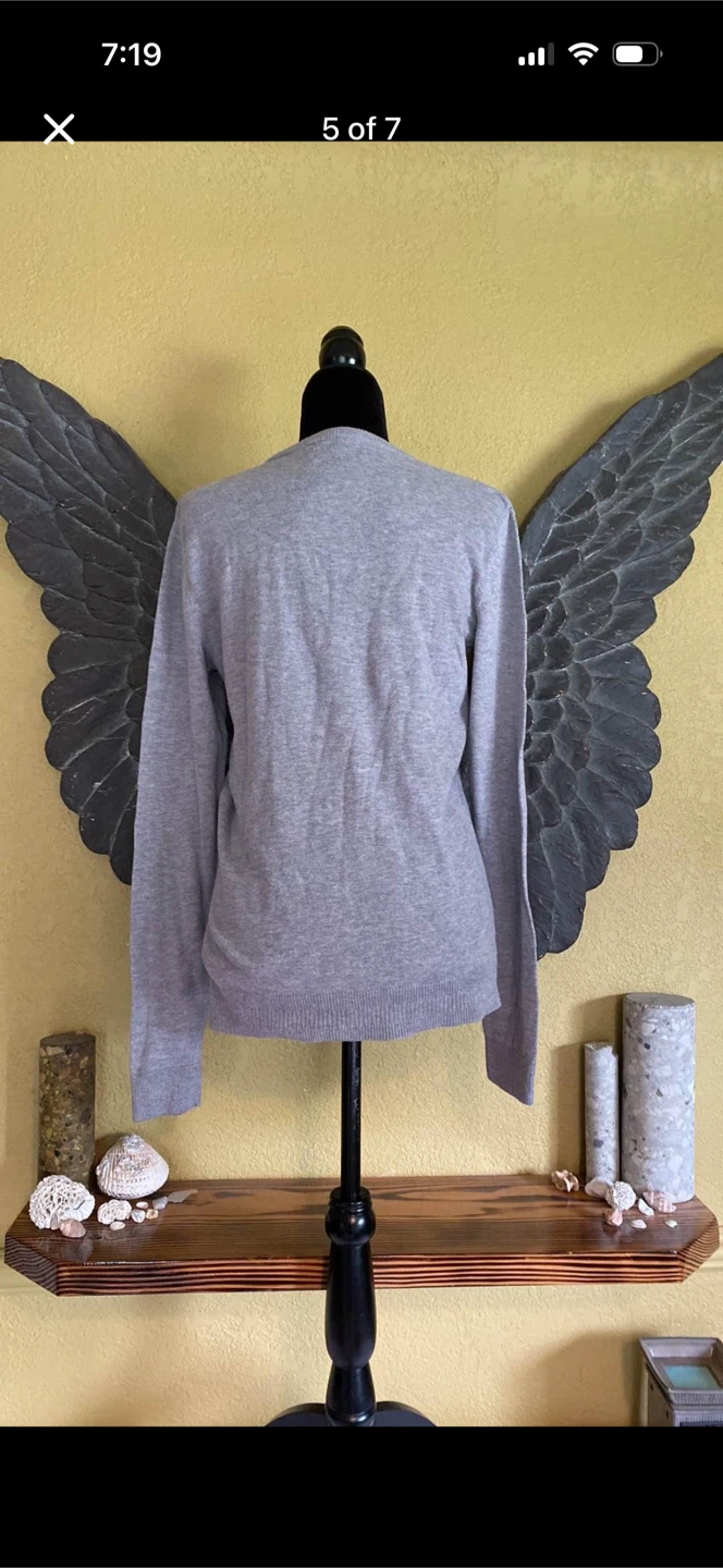 Reitmans Mini Weave Front Pull Over Thin Sweater - photo 5