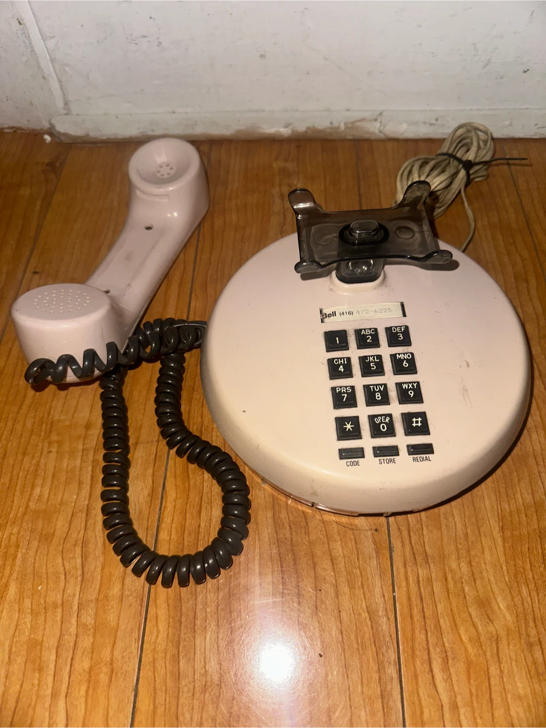 Vintage Round Push Button Telephone - photo 4
