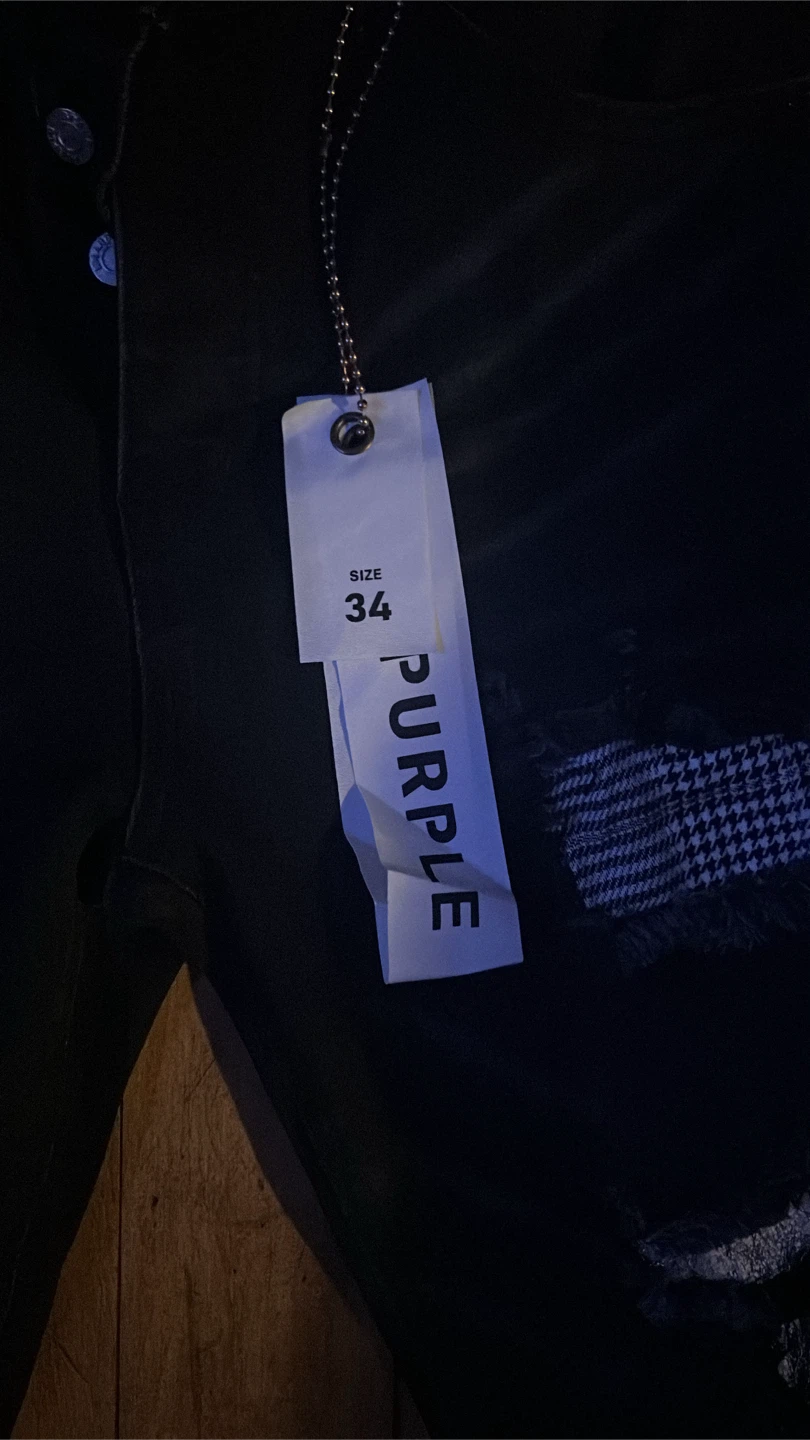Purple Brand Distressed Black Jeans - photo 4