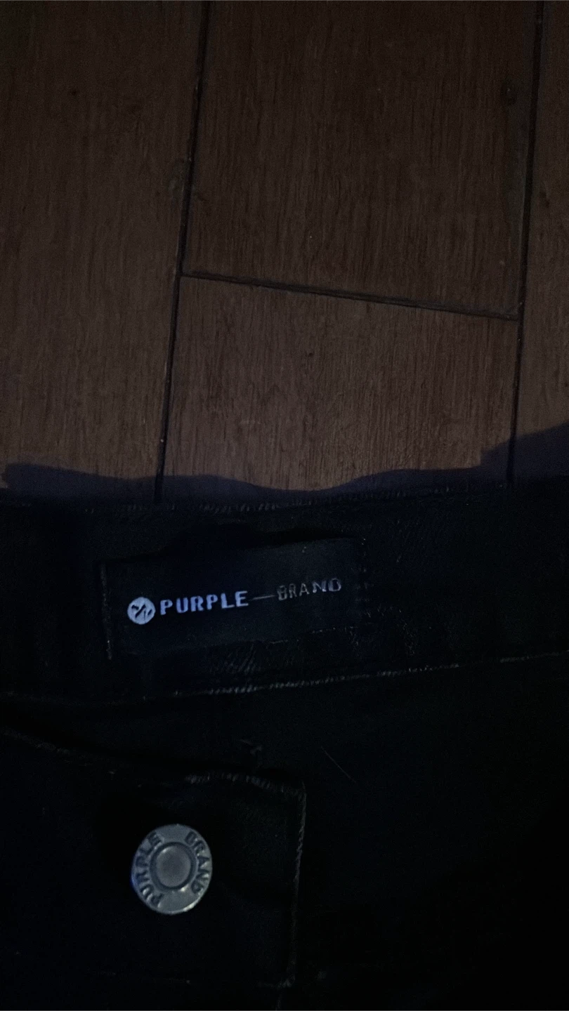 Purple Brand Distressed Black Jeans - photo 5