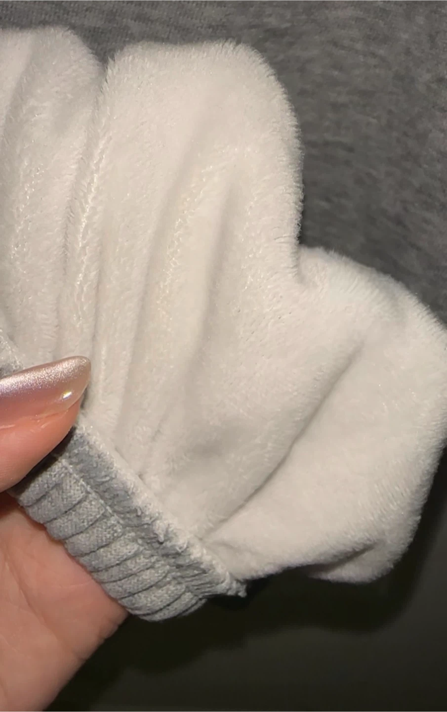 Vintage Fleece-Lined Grey Sweatpants - photo 3