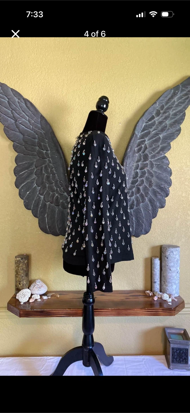 Vintage Franco Valeri Long-sleeve with Jewels - photo 4