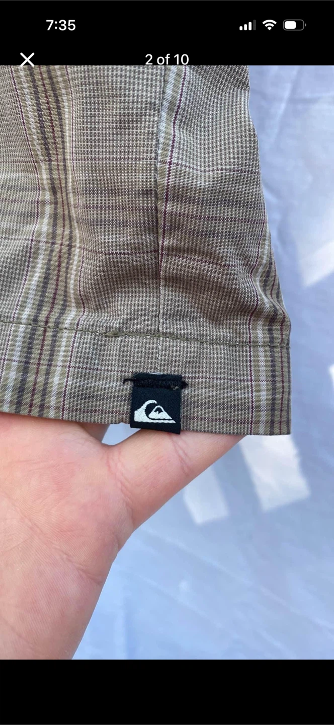 Quiksilver Plaid Shorts - photo 3