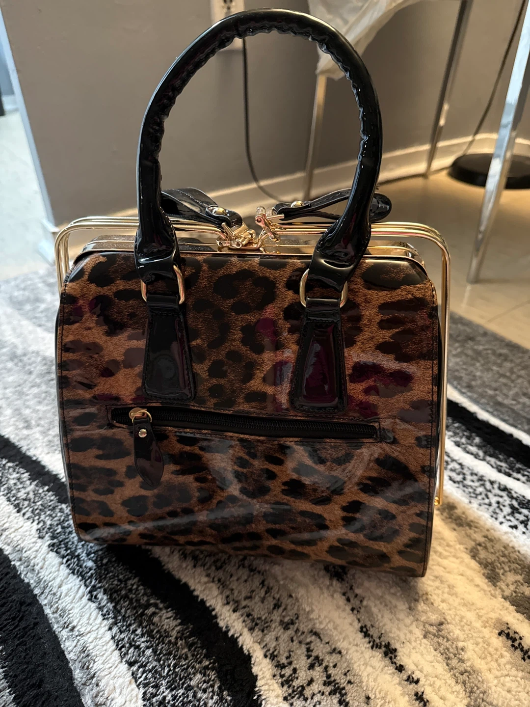 Leopard Print Handbag - photo 2
