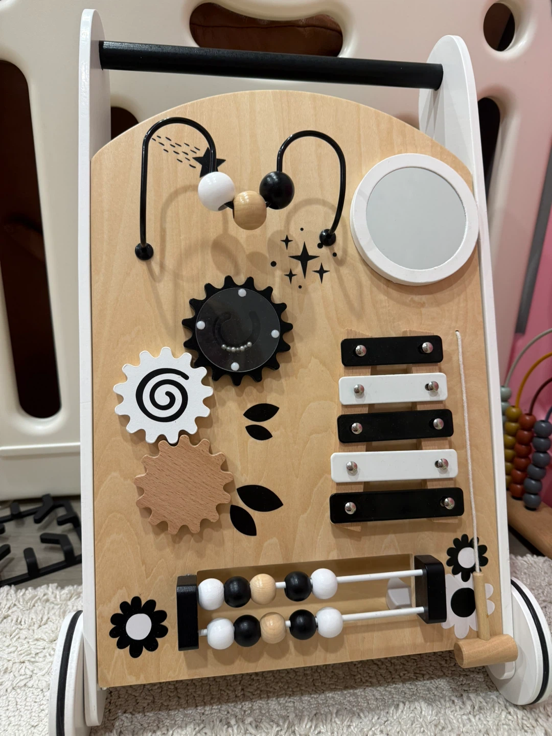 Wooden Activity Baby Walker - photo 2