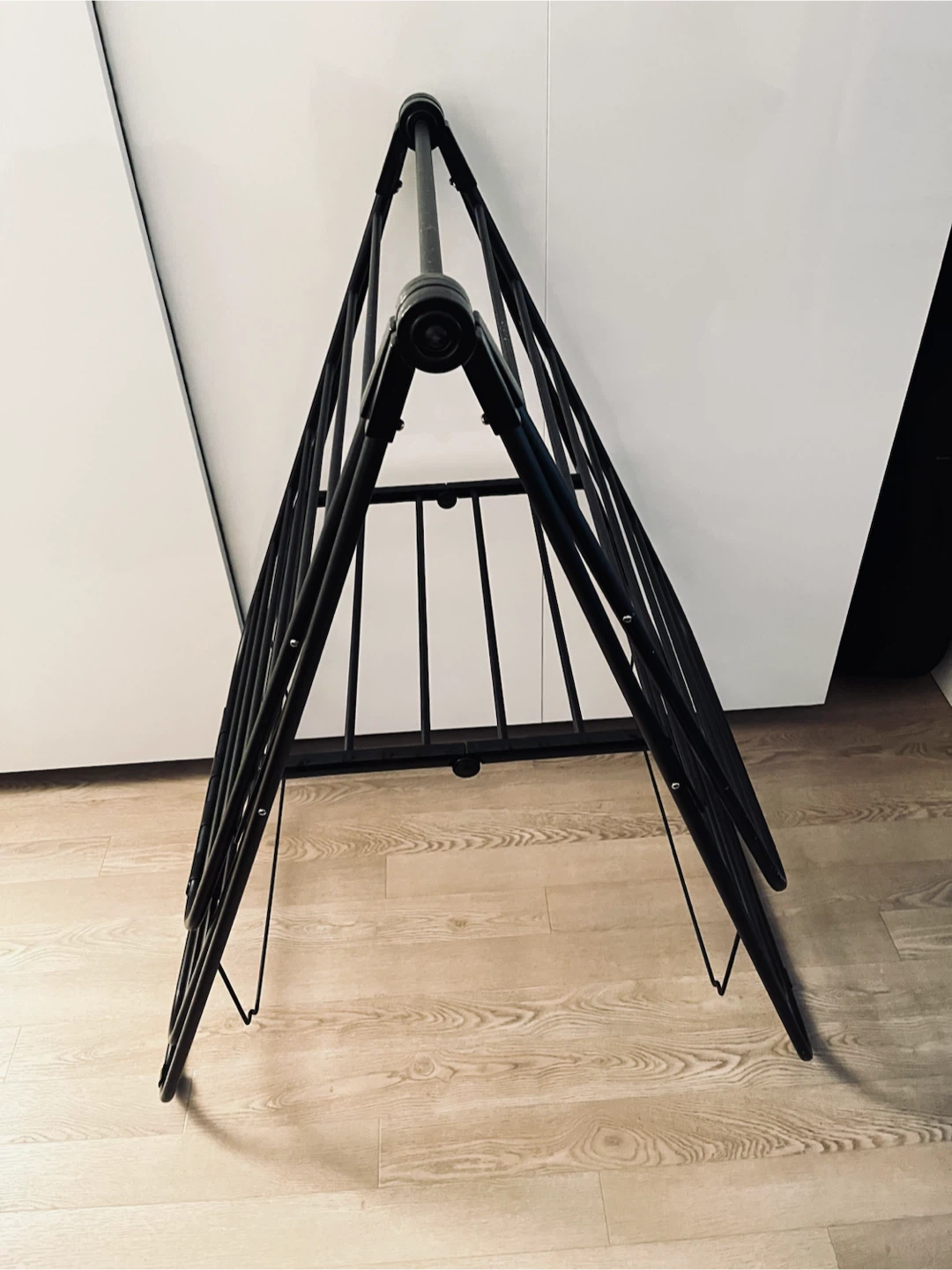 Black Foldable Laundry Drying Rack - photo 4