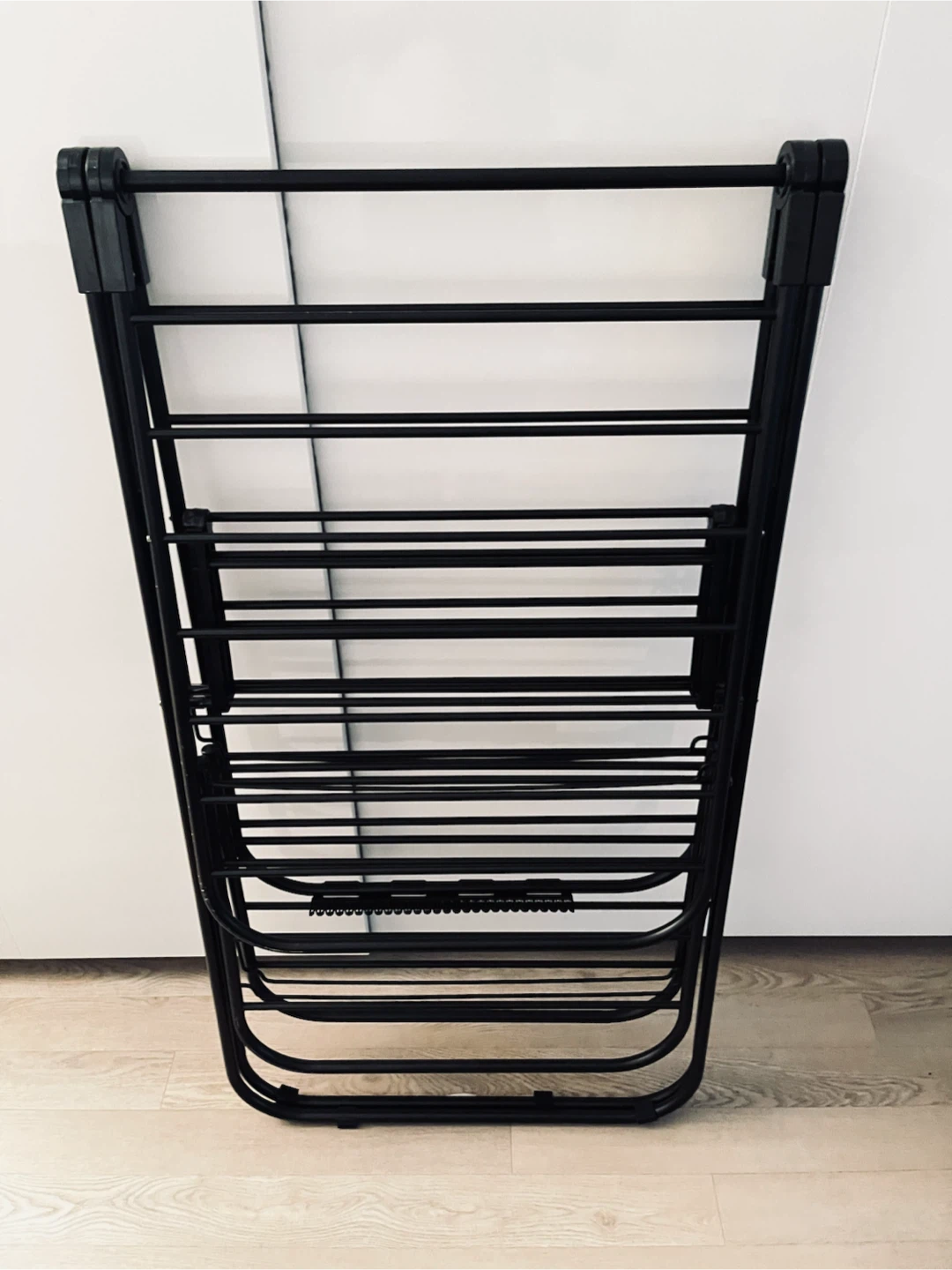 Black Foldable Laundry Drying Rack - photo 5