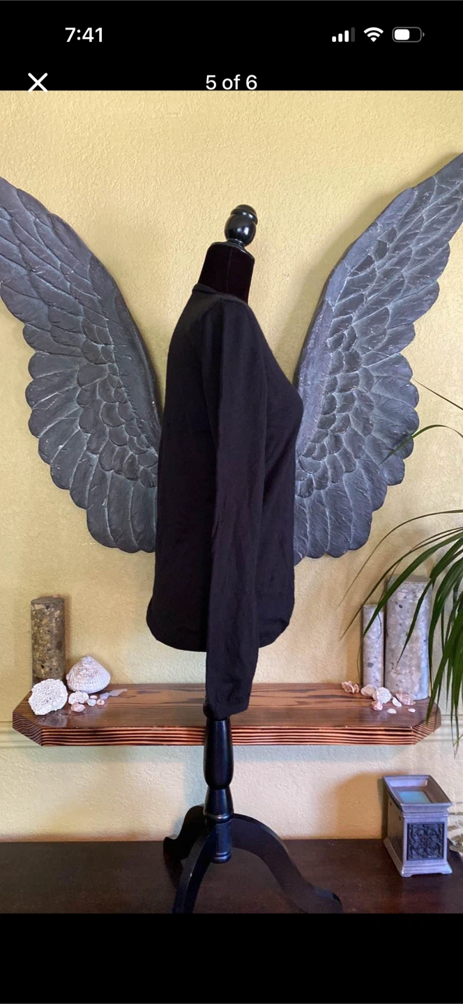 V-Neck Dress Sweater - photo 5