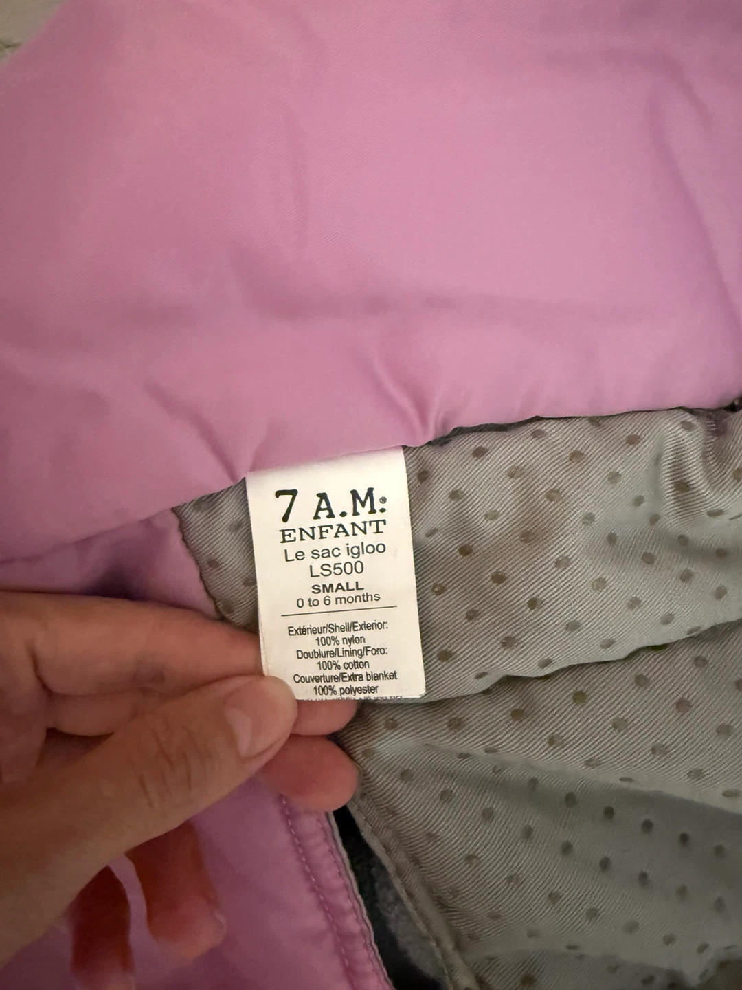 7 A.M. Enfant Le Sac Igloo Stroller Sleeping Bag, Small - photo 3