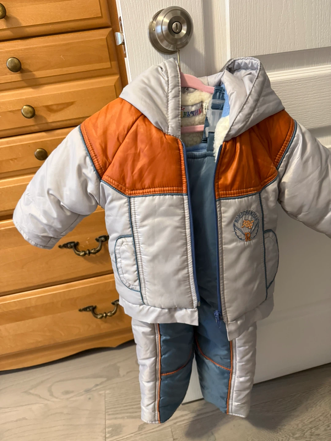 Denychik Kids Snowsuit Set Size 80