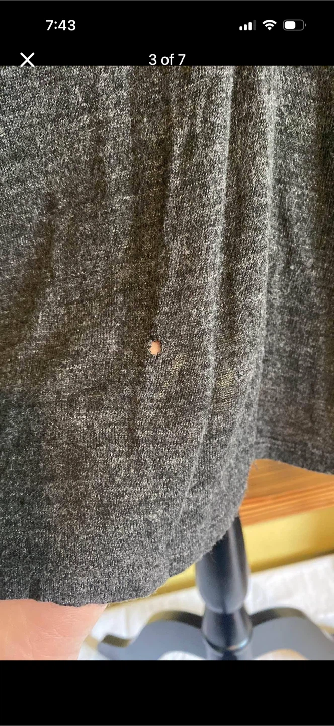 Ann Taylor Loft Oversized V-neck Sweater Top - photo 3