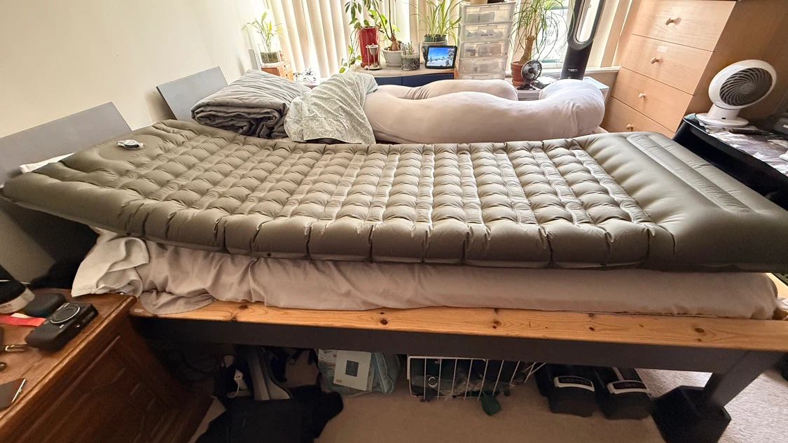 Olive Green Inflatable Sleeping Pad - photo 2
