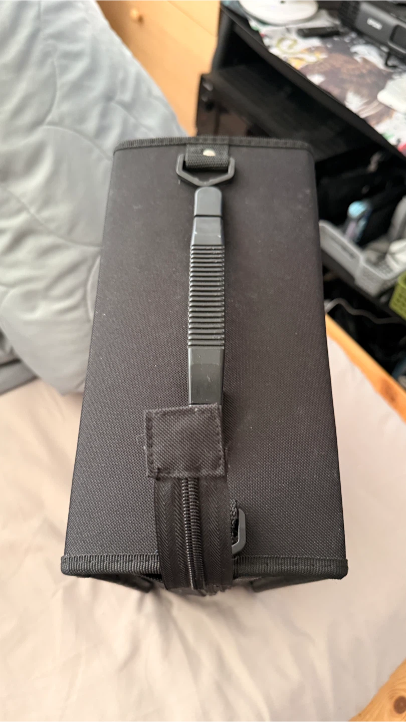 Black CD and DVD Storage Case