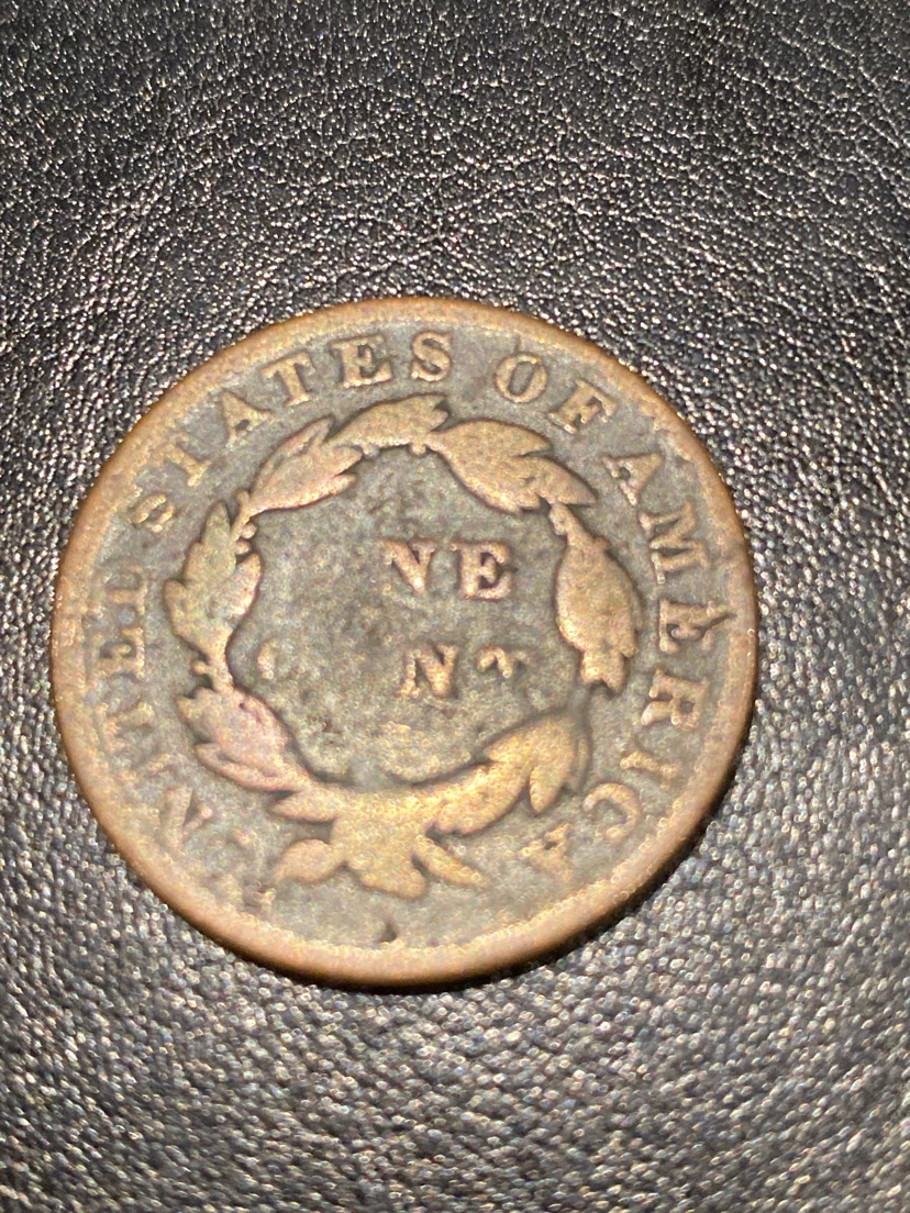 RARE 1829 US Classic Head Large Cent Coin - photo 2
